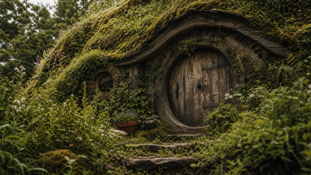 Maison écologique façon hobbit : construire pour 10 000 €