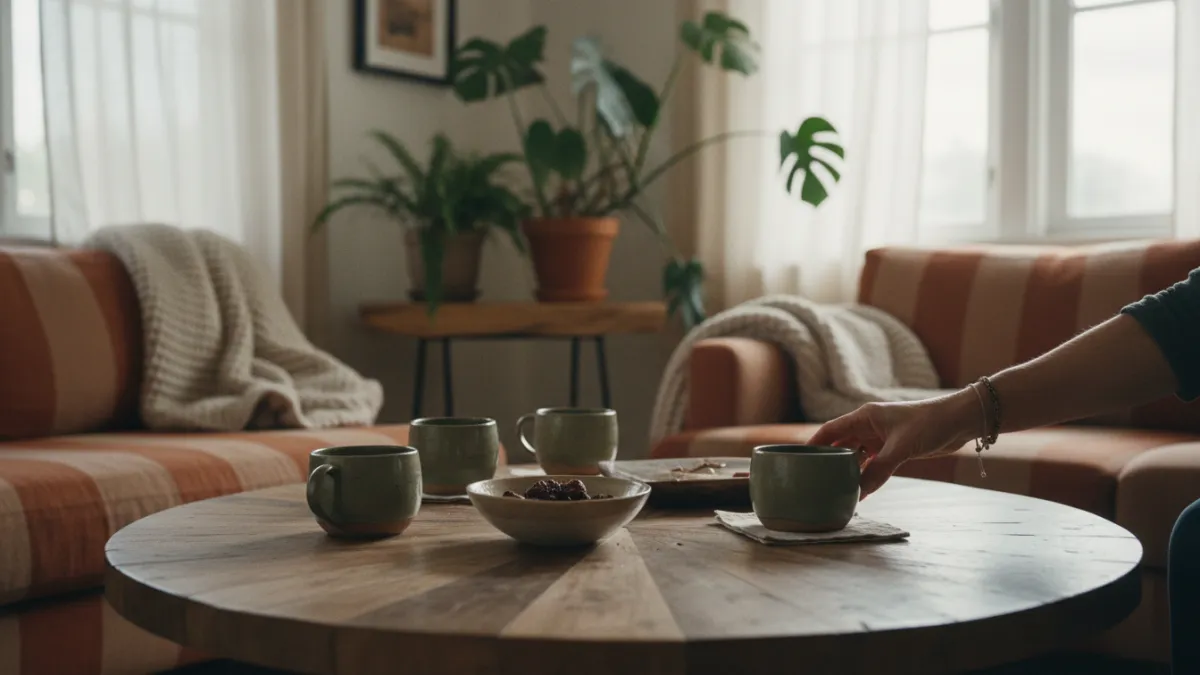 Pourquoi la table ronde de salon est la plus plébiscitée