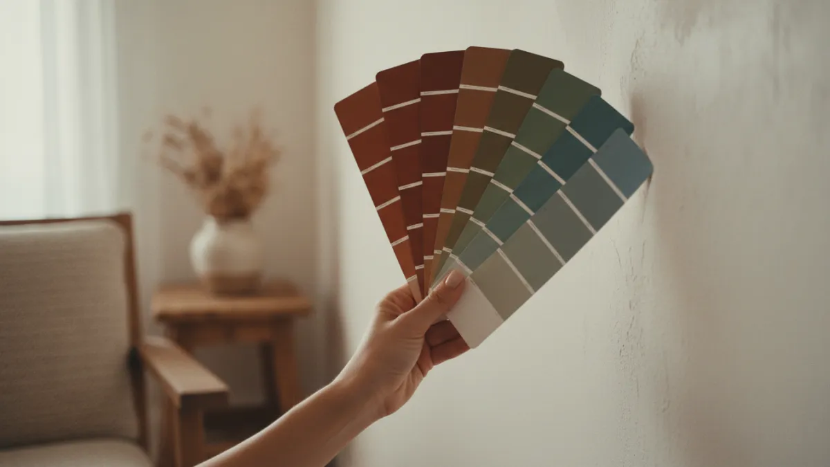 Comment choisir la couleur des murs d'un salon en 2026